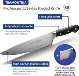 Tramontina Pro Series Forged 7 - Piece Kitchen Knife Block Set - electronicsexpo.com - Knife Blocks