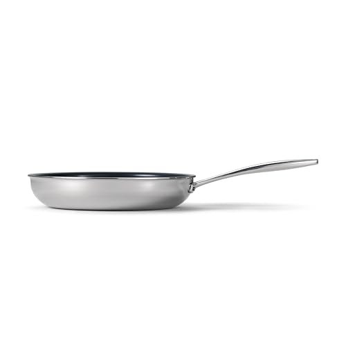Tramontina Seattle 10" Tri - Ply Clad Stainless Steel Frying Pan - electronicsexpo.com - Frying Pans & Skillets