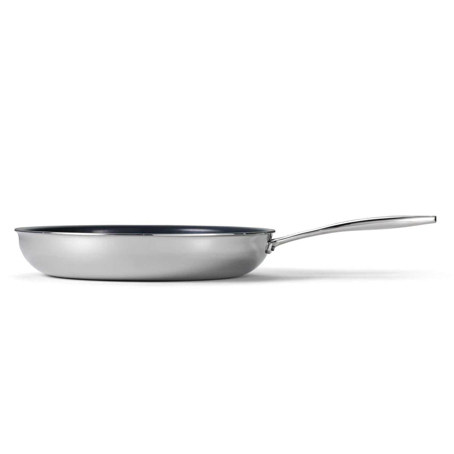 Tramontina Seattle 12" Tri - Ply Clad Stainless Steel Large Frying Pan - electronicsexpo.com - Frying Pans & Skillets