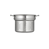 Tramontina Stainless Steel Pasta Strainer Insert for Pot, Basket compatible with 8 - Quart Stock Pot - electronicsexpo.com - Sauce Pans & Sauciers
