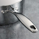 Tramontina Tri - Ply Clad Stainless Steel 10 - Piece Cookware Set with Lids, Pots and Pans Kitchen Set - electronicsexpo.com - Cookware Sets