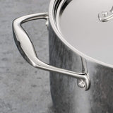 Tramontina Tri - Ply Clad Stainless Steel 10 - Piece Cookware Set with Lids, Pots and Pans Kitchen Set - electronicsexpo.com - Cookware Sets