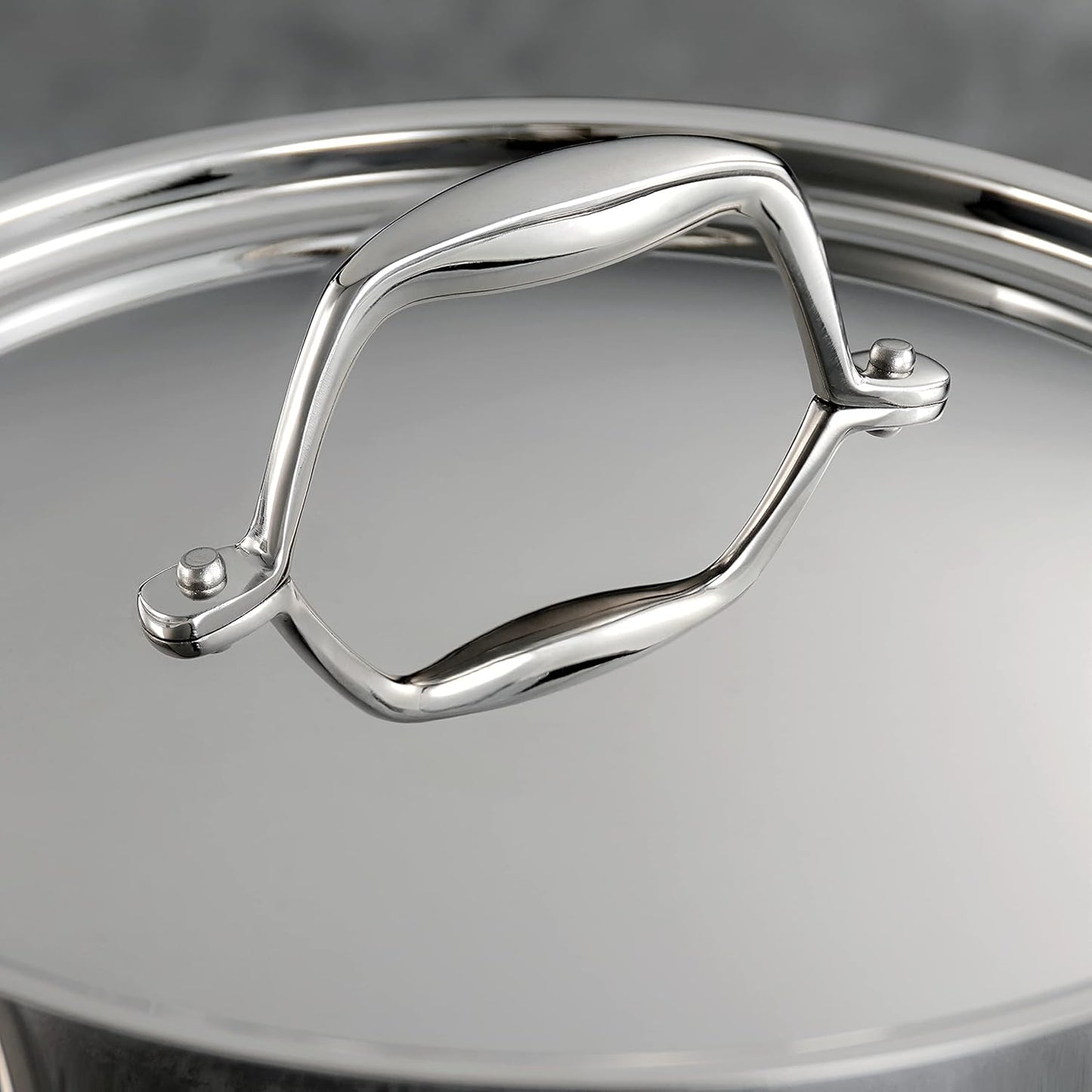 Tramontina Tri - Ply Clad Stainless Steel 10 - Piece Cookware Set with Lids, Pots and Pans Kitchen Set - electronicsexpo.com - Cookware Sets