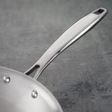 Tramontina Tri - Ply Clad Stainless Steel 12" Large Frying Pan - electronicsexpo.com - Frying Pans & Skillets
