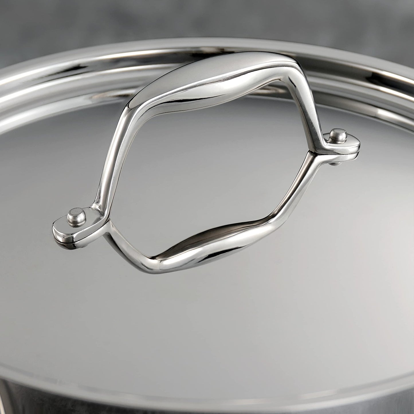 Tramontina Tri - Ply Clad Stainless Steel 12 - Piece Cookware Set with Lids, Pots and Pans Kitchen Set - electronicsexpo.com - Cookware Sets