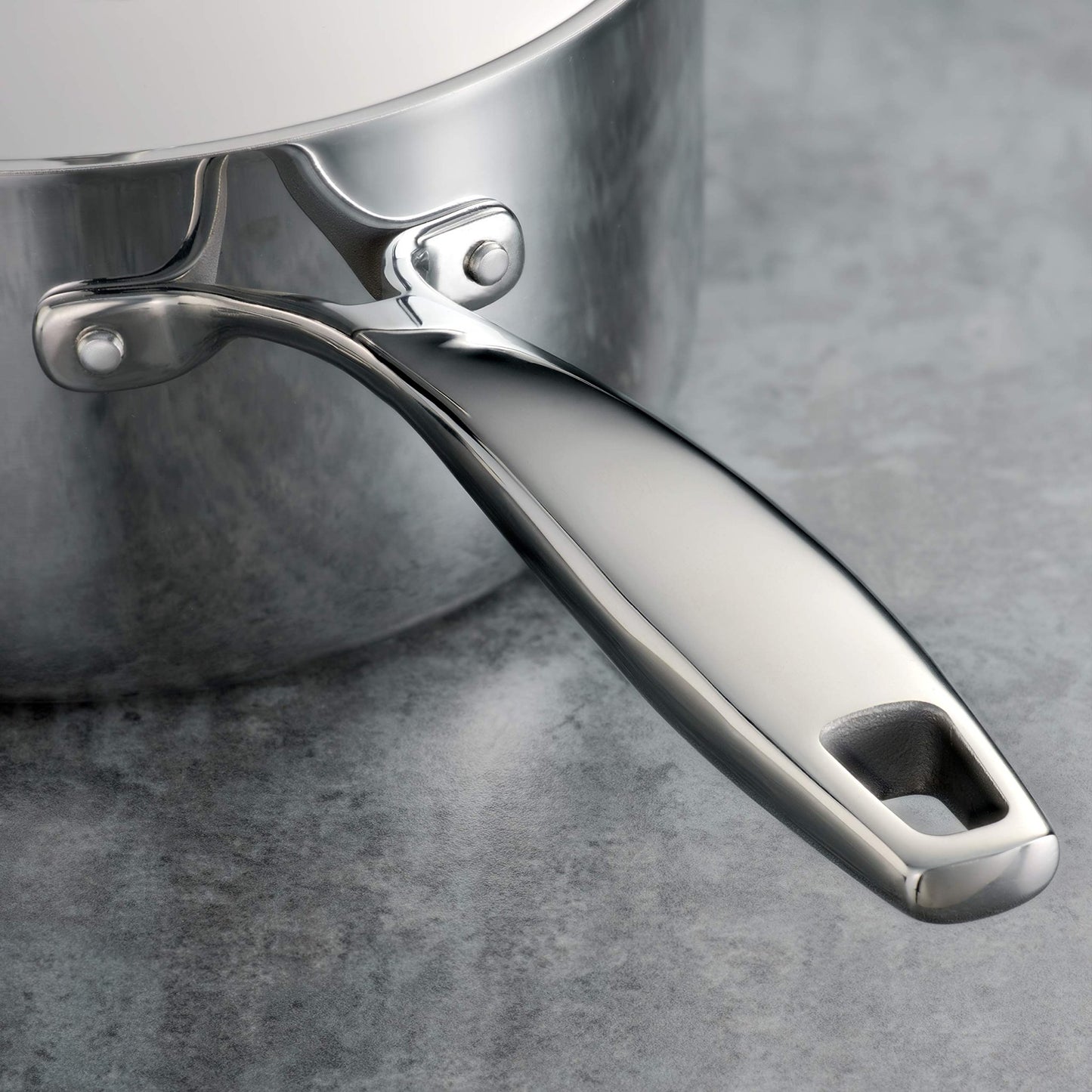 Tramontina Tri - Ply Clad Stainless Steel 12 - Piece Cookware Set with Lids, Pots and Pans Kitchen Set - electronicsexpo.com - Cookware Sets