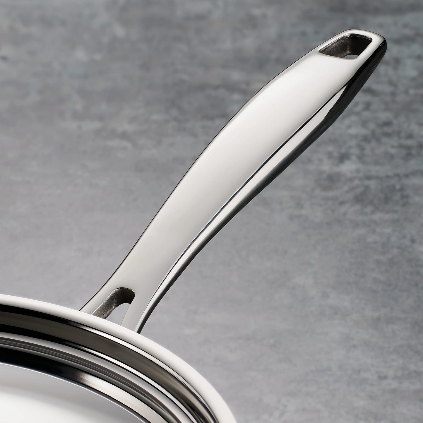 Tramontina Tri - Ply Clad Stainless Steel 2 - Quart Sauce Pan with Lid, Induction - Ready, Dishwasher - Safe, NSF - Certified, Made in Brazil - electronicsexpo.com - Sauce Pans & Sauciers