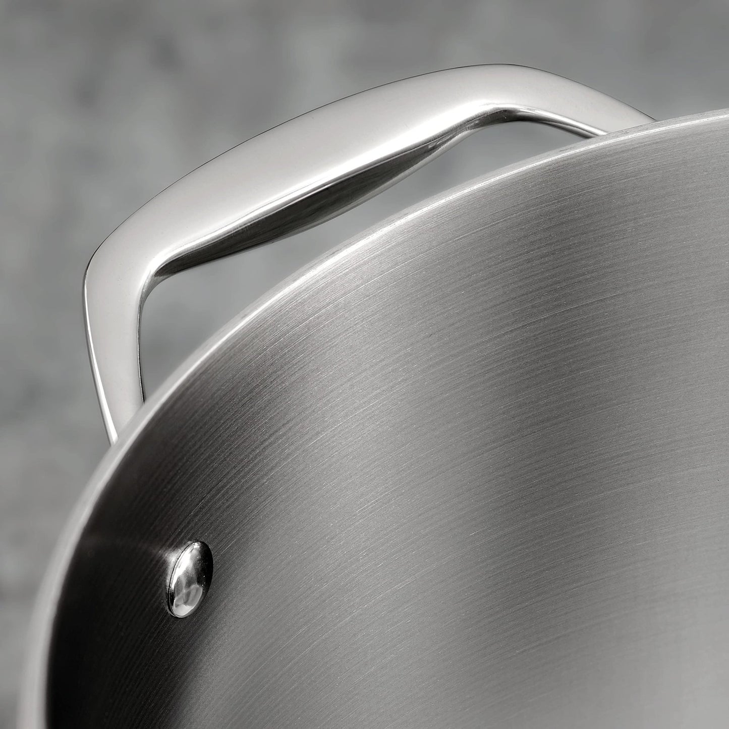 Tramontina Tri - Ply Clad Stainless Steel 3 - Quart Braiser Pan with Lid, Induction - Ready, Dishwasher - Safe, NSF - Certified, Made in Brazil - electronicsexpo.com - Sauce Pans & Sauciers