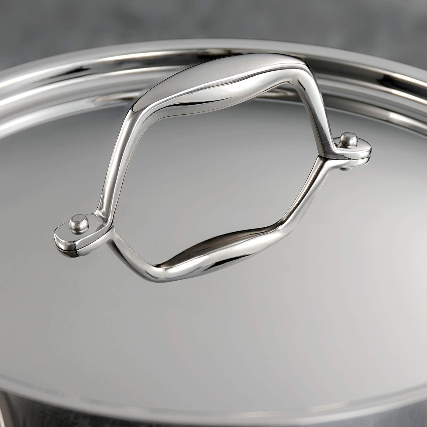 Tramontina Tri - Ply Clad Stainless Steel 3 - Quart Saute Pan with Lid - electronicsexpo.com - Sauce Pans & Sauciers