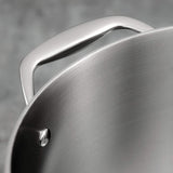Tramontina Tri - Ply Clad Stainless Steel 8 - Quart Stock Pot with Lid, Induction - Ready Pasta Pot, Dishwasher - Safe, NSF - Certified, Made in Brazil - electronicsexpo.com - Sauce Pans & Sauciers