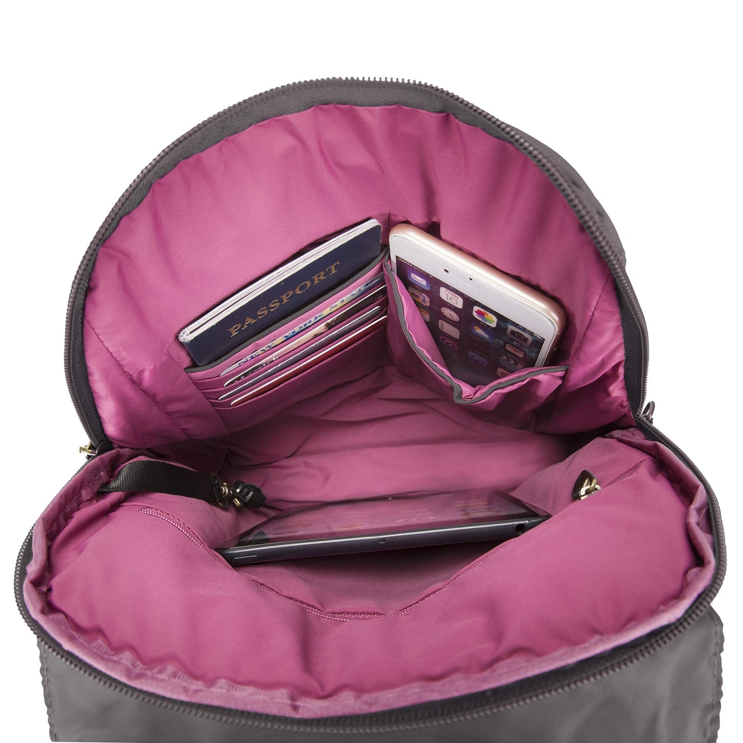 Travelon Anti - Theft Signature Slim Backpack - electronicsexpo.com - Travel Bags