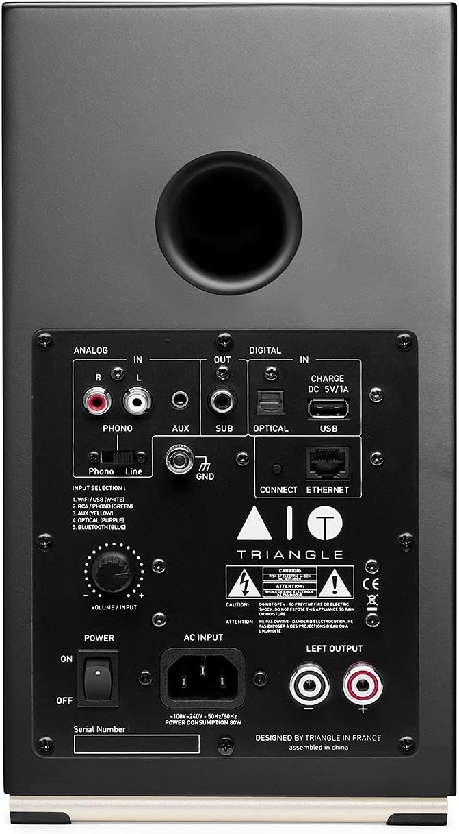 Triangle AIO Twin Powered Bookshelf Speakers (Pair) - electronicsexpo.com - Bookshelf Speakers