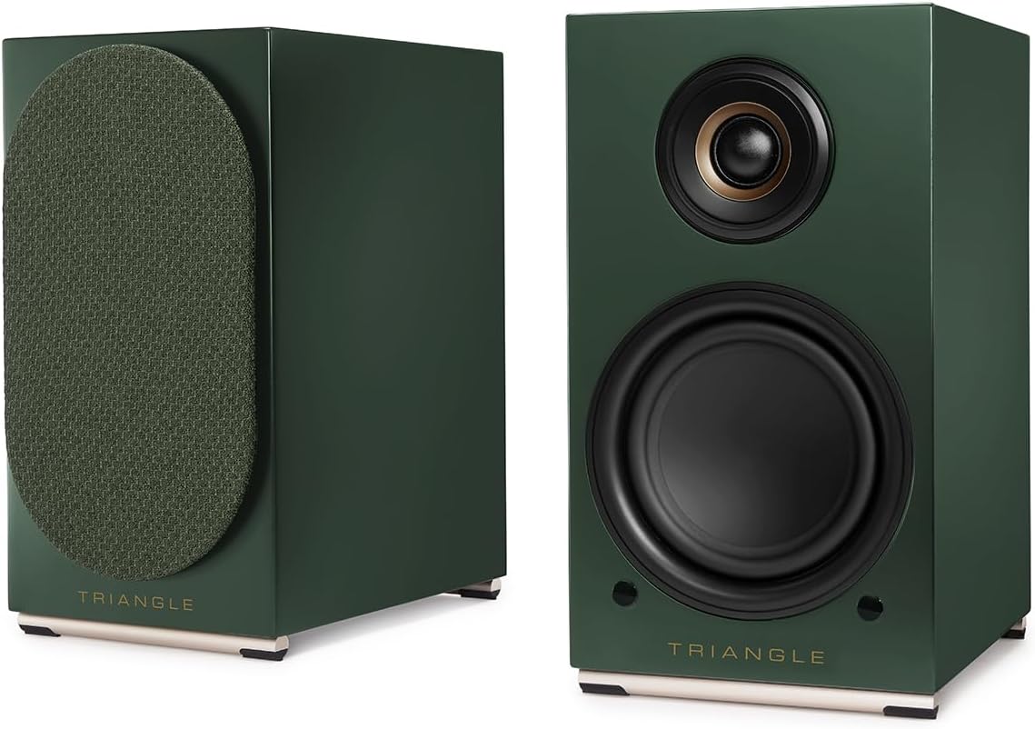 Triangle AIO Twin Powered Bookshelf Speakers (Pair) - electronicsexpo.com - Bookshelf Speakers