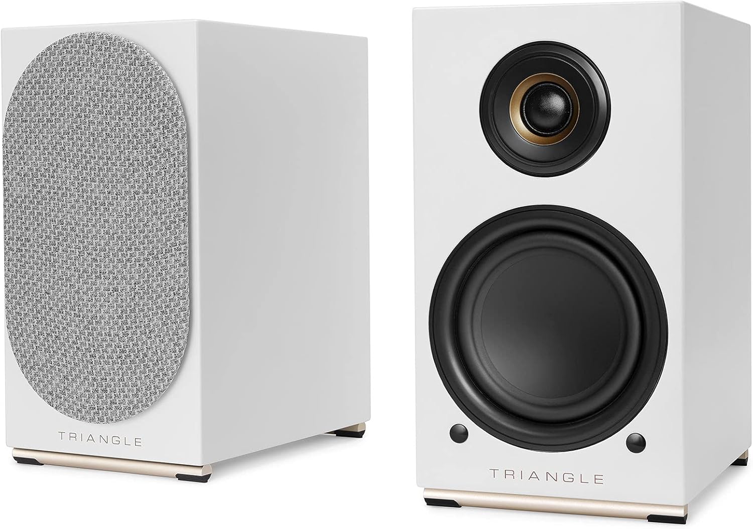 Triangle AIO Twin Powered Bookshelf Speakers updated