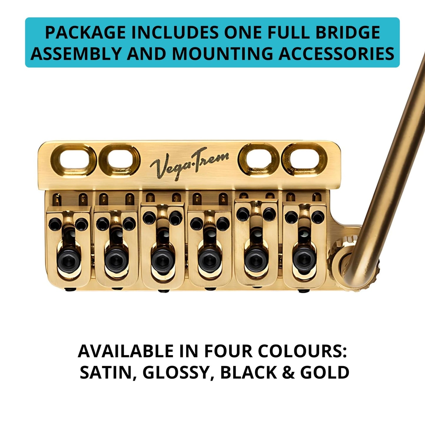 VegaTrem VT1 Ultra Trem Standard Gold - electronicsexpo.com - Pro Audio Accessories