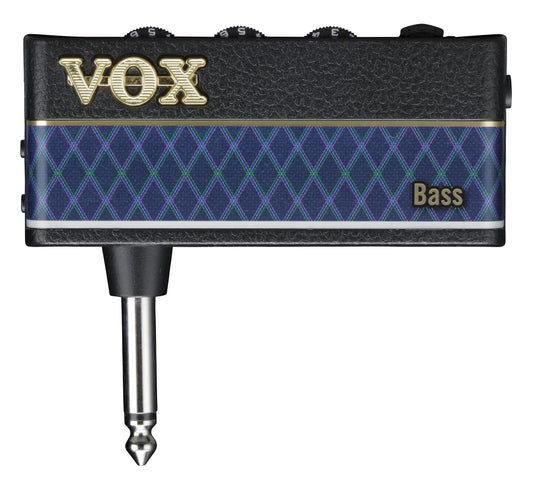 Vox amPlug 3 Bass Compact Bass Headphone Amplifier w/ Built - In FX and Speaker Emulation - electronicsexpo.com - Headphone Amplifiers