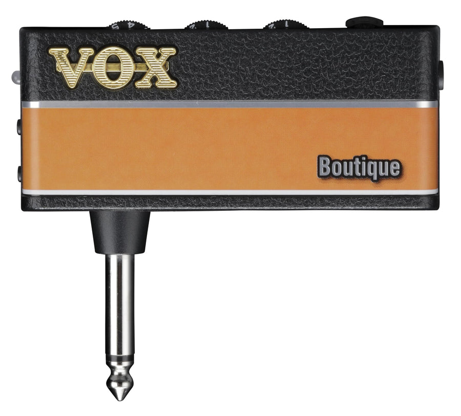 Vox amPlug 3 Boutique Headphone Guitar Amplifier w/ 2 Channels, Stereo Effects, Built - in Rhythms, and Aux in Jack - electronicsexpo.com - Headphone Amplifiers