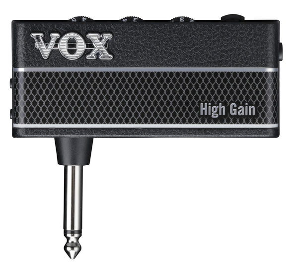 Vox amPlug 3 High Gain Headphone Guitar Amplifier w/ 2 Channels, Stereo Effects, Built - in Rhythms, and Aux in Jack - electronicsexpo.com - Headphone Amplifiers