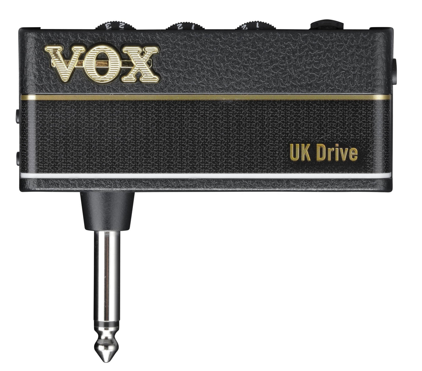Vox amPlug 3 UK Drive Headphone Guitar Amplifier w/ 2 Channels, Stereo Effects, Built - in Rhythms, and Aux in Jack - electronicsexpo.com - Headphone Amplifiers