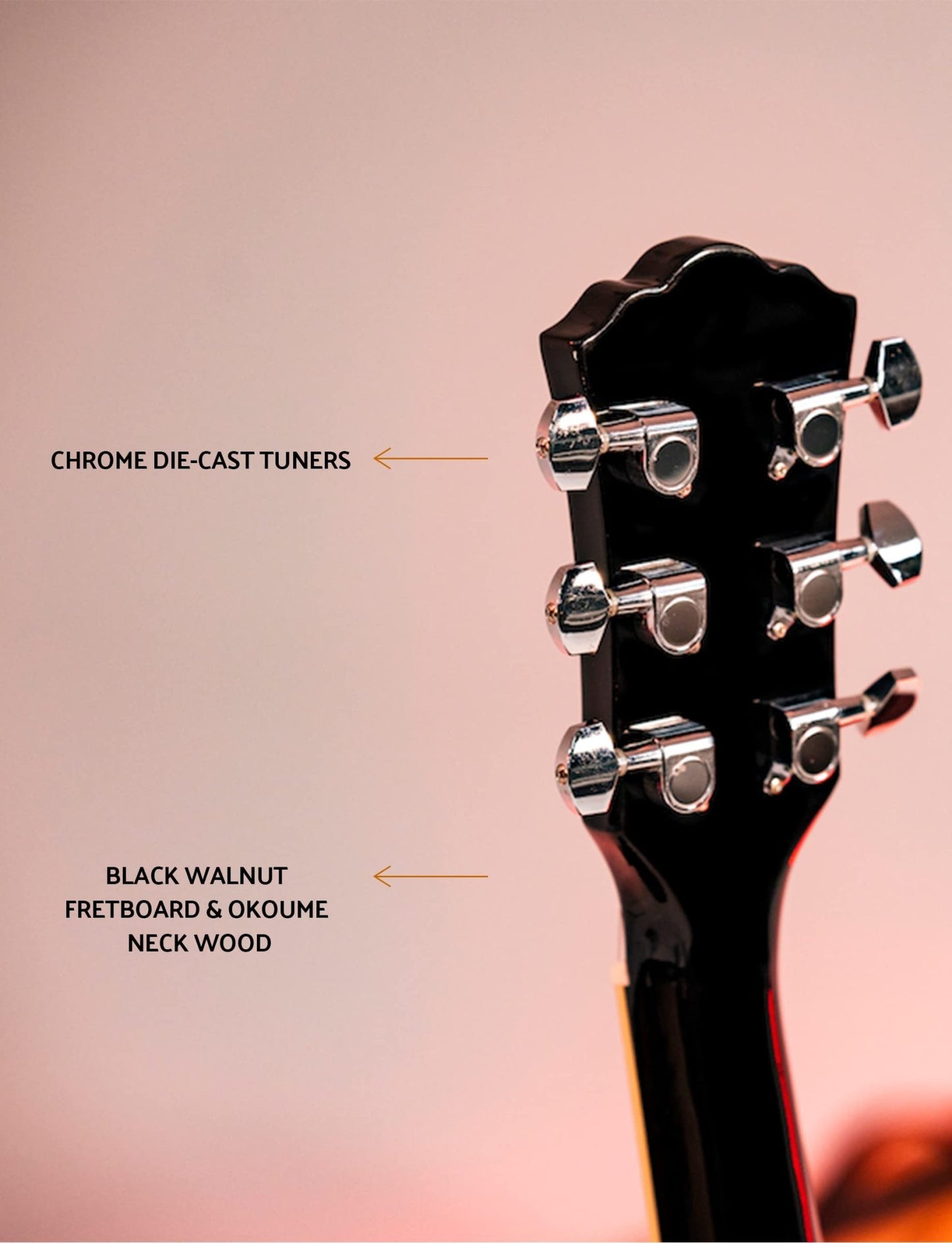 Washburn Vintage Series 6 String Acoustic - Electric Guitar (Right/Tobacco Sunburst) - electronicsexpo.com - Acoustic Guitars