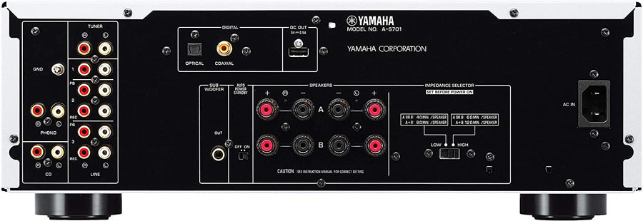 Yamaha A - S501 Natural Sound Integrated Stereo Amplifier - electronicsexpo.com - Integrated Amplifiers