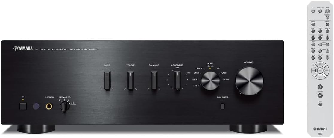 Yamaha A - S501BL Integrated Amplifier & CDC - 3.4 6 - Disc CD Changer (Bundle) - electronicsexpo.com - Home Theater Systems & Packages