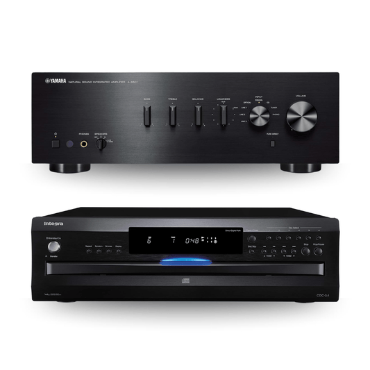 Yamaha A - S501BL Integrated Amplifier & CDC - 3.4 6 - Disc CD Changer (Bundle) - electronicsexpo.com - Home Theater Systems & Packages