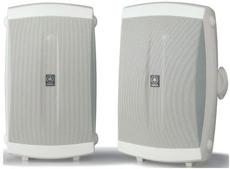 Yamaha NS-AW350 All-Weather Indoor/Outdoor Speakers Pair/White (Certified Refurbished) - electronicsexpo.com-Outdoor Speakers