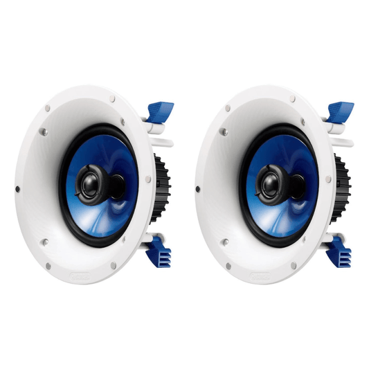 Yamaha NSIC600WH 6 - 1/2" 2 - Way In - Ceiling Speakers (Pair/White) - electronicsexpo.com - In Ceiling In Wall Speakers