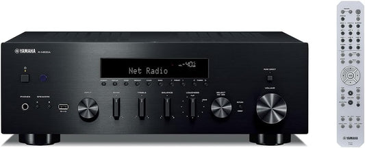 Yamaha R - N600A Stereo Receiver with Wi - Fi, Bluetooth, and Apple AirPlay 2 - electronicsexpo.com - Home Theater Receivers
