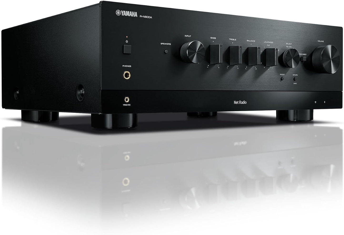 Yamaha R - N800A Stereo Receiver with Wi - Fi, Bluetooth and Apple AirPlay 2 - electronicsexpo.com - Home Theater Receivers