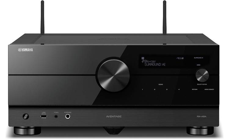 Yamaha RX - A8A AVENTAGE 11.2 - Channel AV Receiver with MusicCast (Certified Refurbished) - electronicsexpo.com - Home Theater Receivers