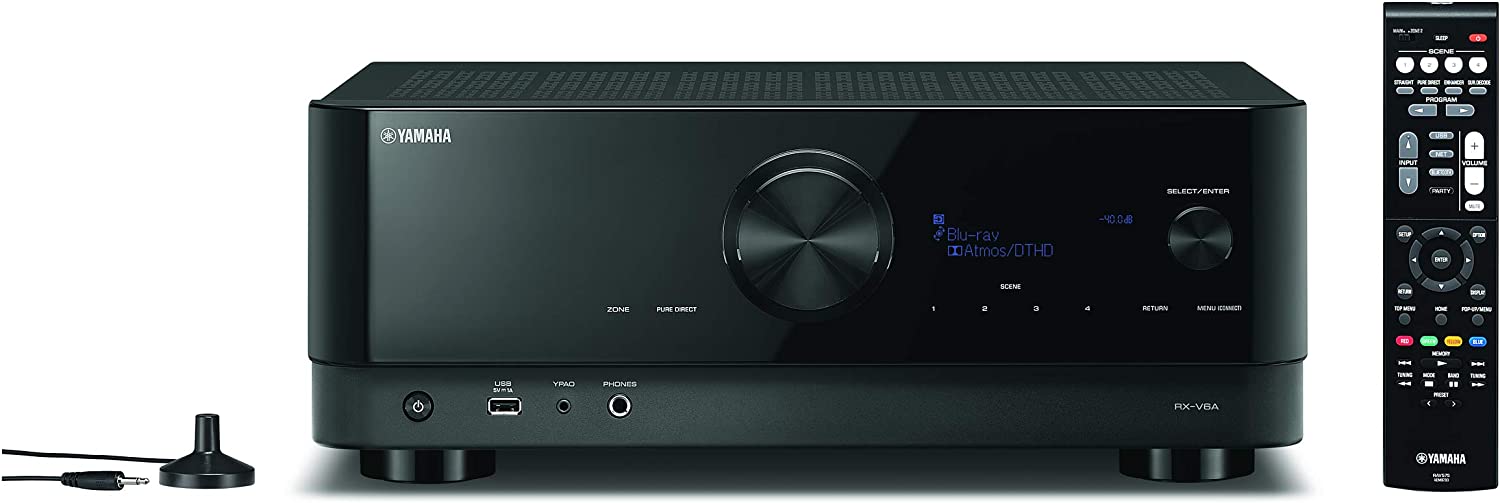 Yamaha RX - V6A 7.2 Channel 8K Home Theater AV Receiver - electronicsexpo.com - Home Theater Receivers