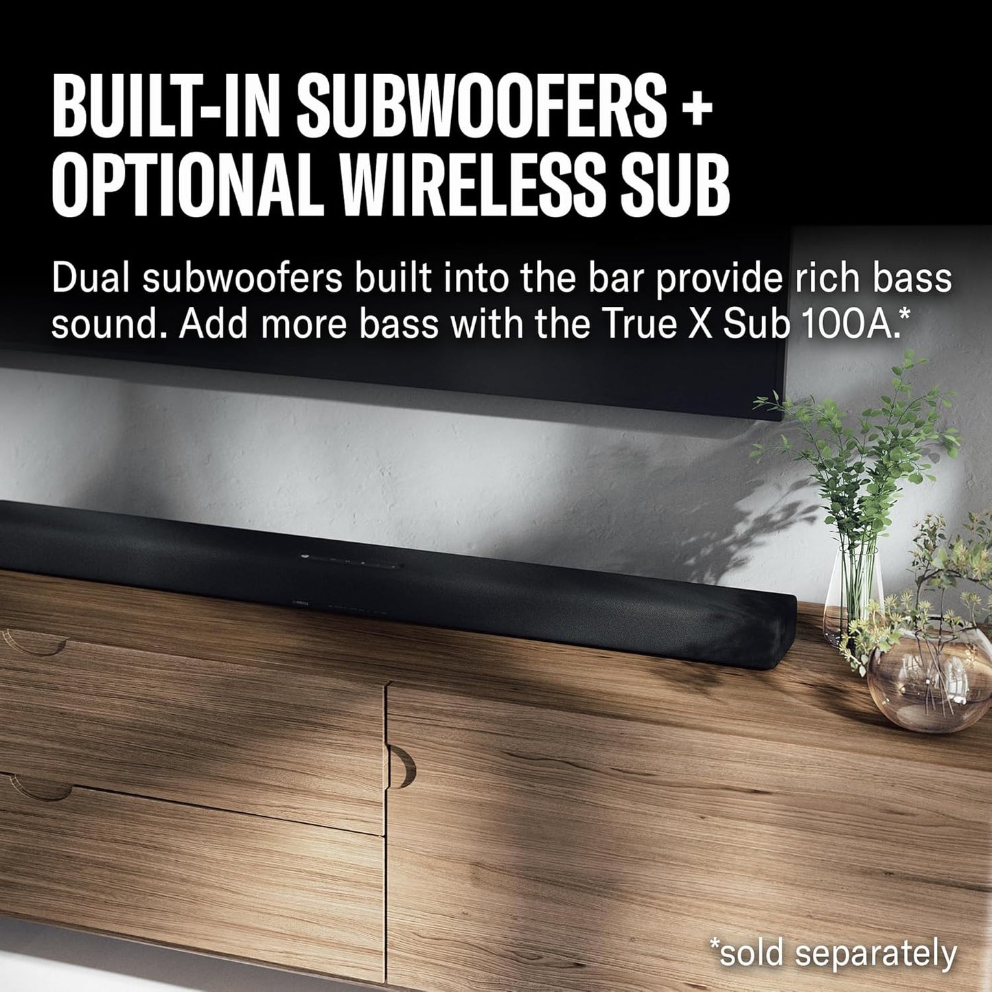 Yamaha True X BAR 40A with Dolby Atmos, Built - in Subwoofers, and Alexa Built - in - electronicsexpo.com - Soundbars