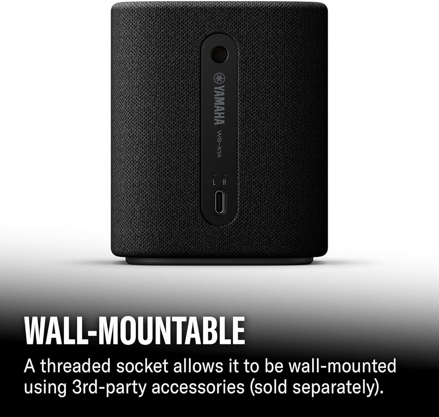 Yamaha True X Speaker 1A Wireless Battery - Powered Rear Speaker with Bluetooth for Yamaha True X Sound Bars - electronicsexpo.com - Wireless Multi Room System