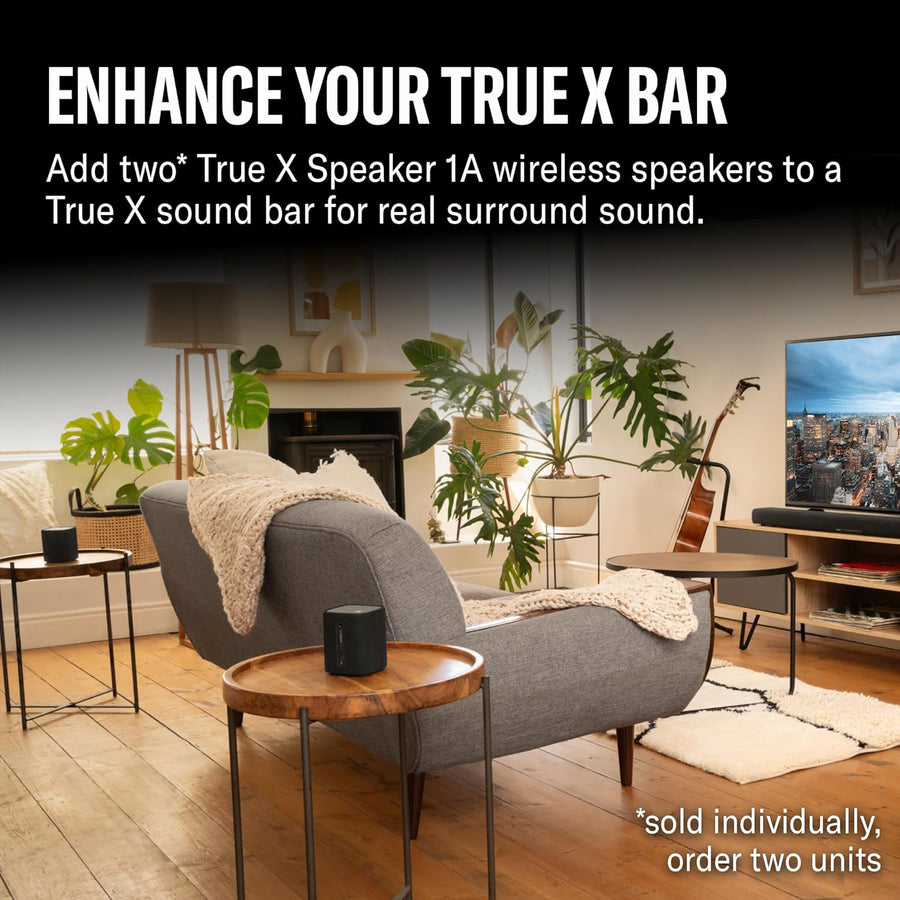 Yamaha True X Speaker 1A Wireless Battery - Powered Rear Speaker with Bluetooth for Yamaha True X Sound Bars - electronicsexpo.com - Wireless Multi Room System