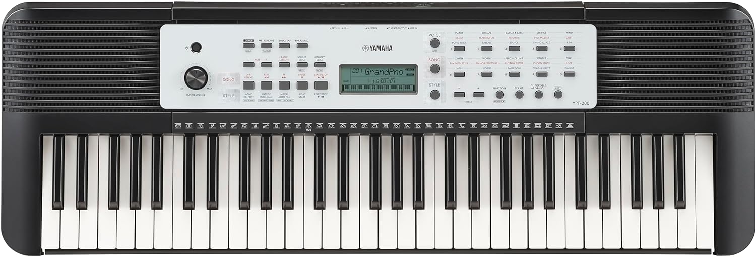 Yamaha YPT - 280 61 - Key Portable Keyboard - electronicsexpo.com - Keyboards