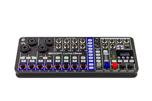 Zoom LiveTrak L6max Digital Mixer/Recorder - electronicsexpo.com - Pro Mixers
