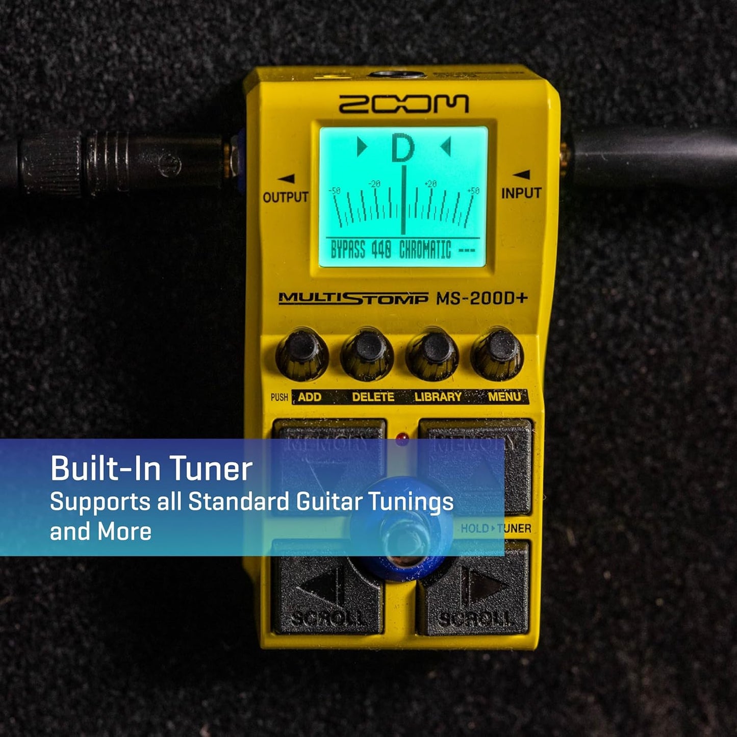 Zoom MS - 200D+ MultiStomp Guitar Effects Pedal - electronicsexpo.com - Guitar Pedals & Effects