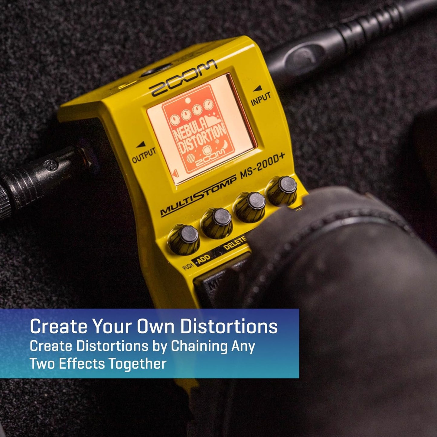 Zoom MS - 200D+ MultiStomp Guitar Effects Pedal - electronicsexpo.com - Guitar Pedals & Effects