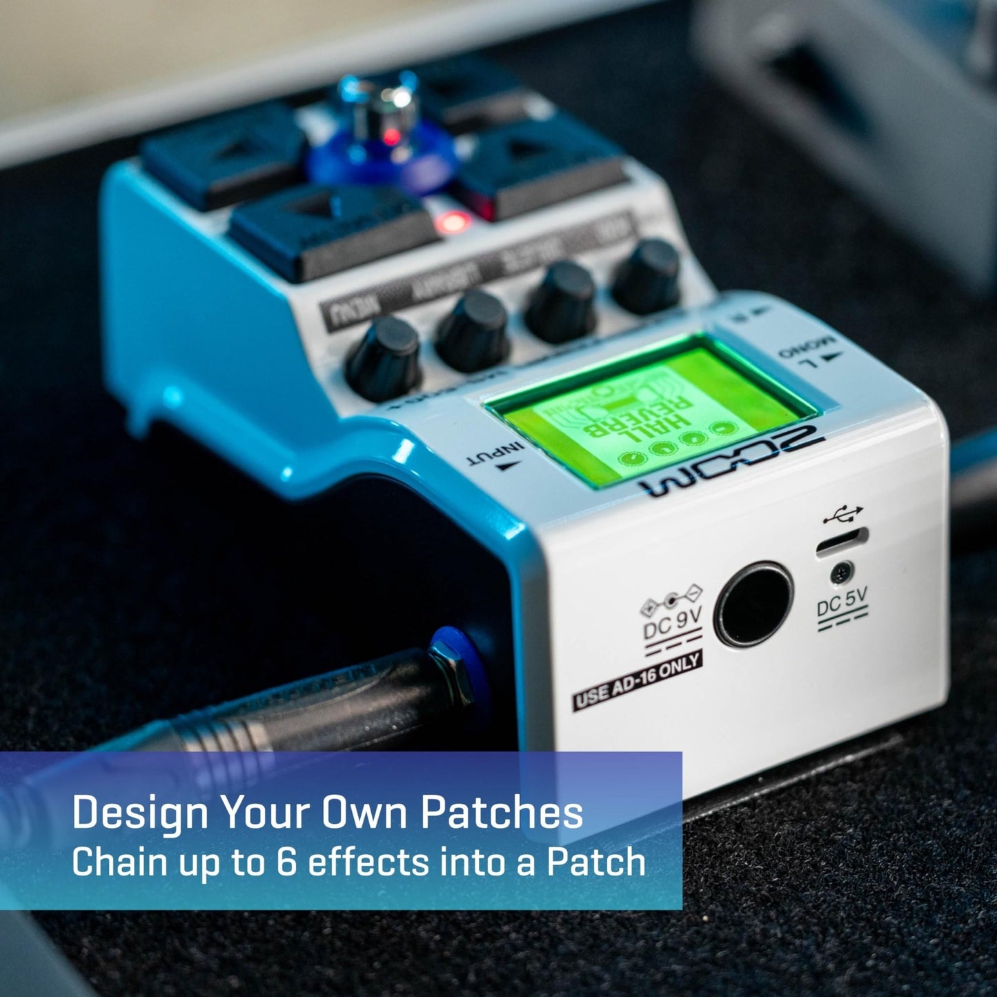 Zoom MS - 50G+ MultiStomp Guitar Effects Pedal - electronicsexpo.com - Guitar Pedals & Effects