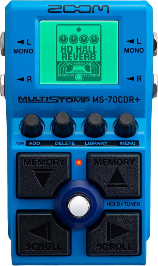 Zoom MS - 70CDR+ MultiStomp Chorus/Delay/Reverb Pedal - electronicsexpo.com - Guitar Pedals & Effects