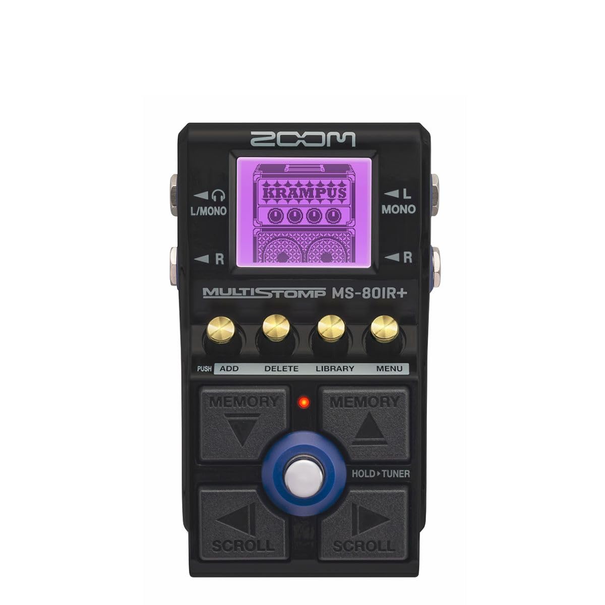 Zoom MS - 80IR+ MultiStomp Amp & Cabinet Modeler Pedal with 23 Amp Models - electronicsexpo.com - Guitar Pedals & Effects