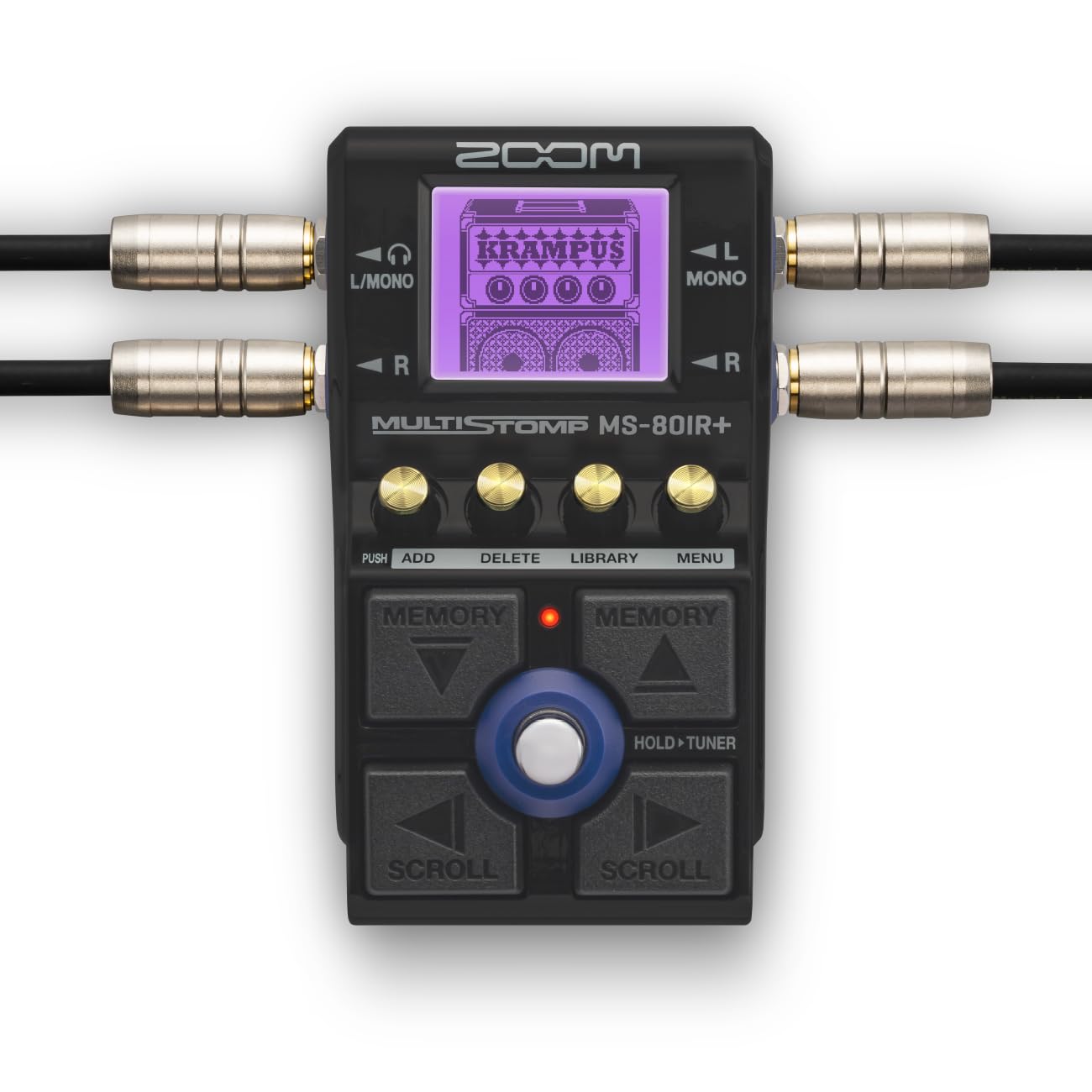 Zoom MS - 80IR+ MultiStomp Amp & Cabinet Modeler Pedal with 23 Amp Models - electronicsexpo.com - Guitar Pedals & Effects