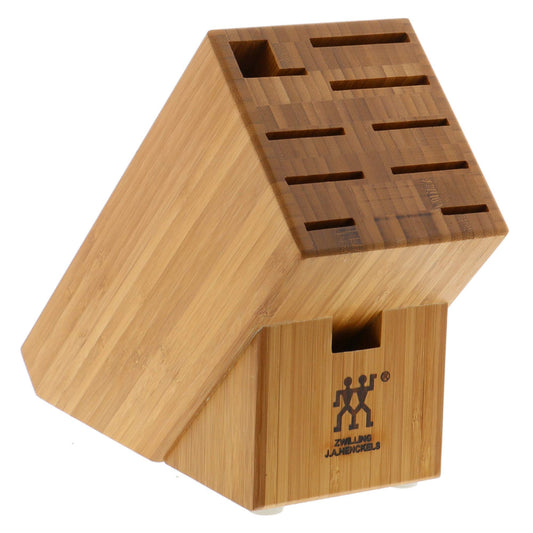 ZWILLING 10 - Slot Bamboo Storage Block - electronicsexpo.com - Knife Blocks