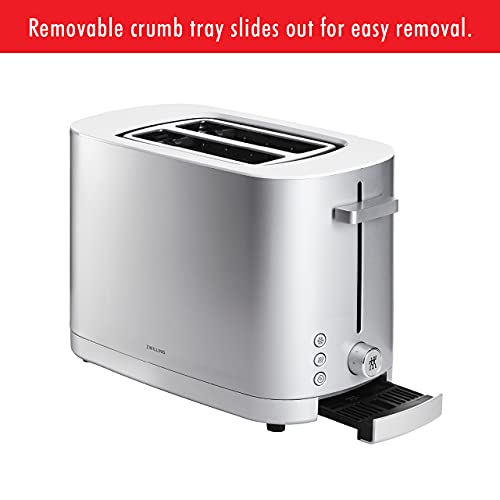 ZWILLING Enfinigy 2 Slice Toaster with Extra Wide 1.5" Slots for Bagels - electronicsexpo.com - Toasters