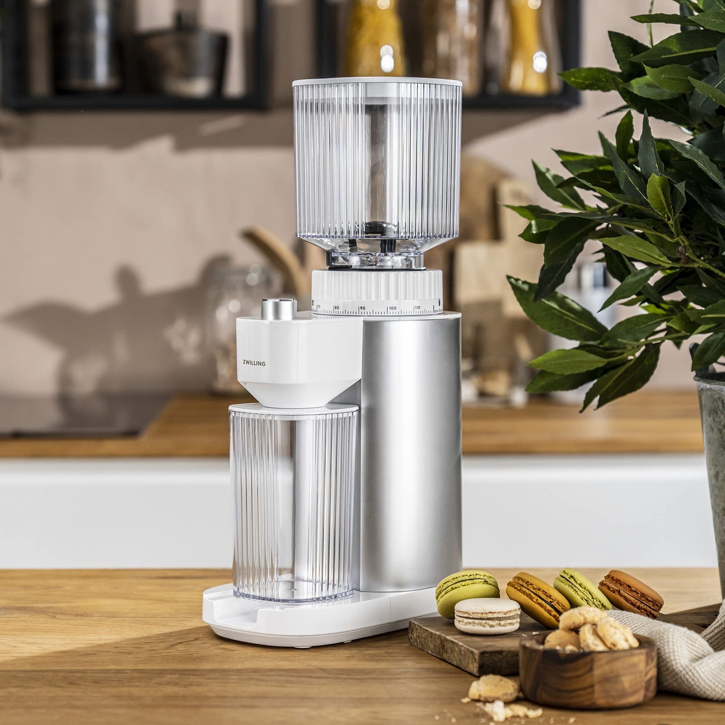 ZWILLING Enfinigy Burr Coffee Grinder Electric, 140 Coffee Grinding Options from Espresso to Drip Coffee (Silver) - electronicsexpo.com - Coffee Grinders