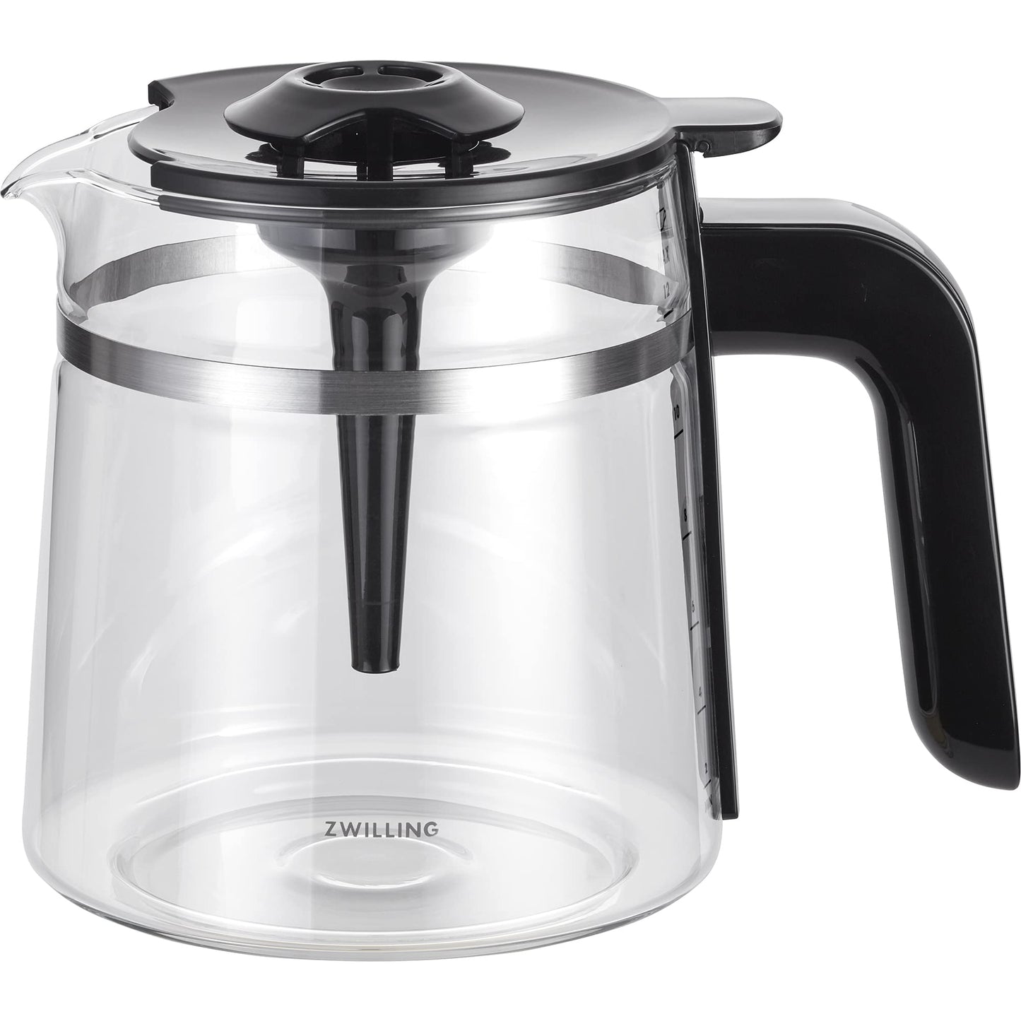 ZWILLING Enfinigy Glass Drip Coffee Maker 12 Cup, Awarded the SCA Golden Cup Standard, Black - electronicsexpo.com - Coffee Machines