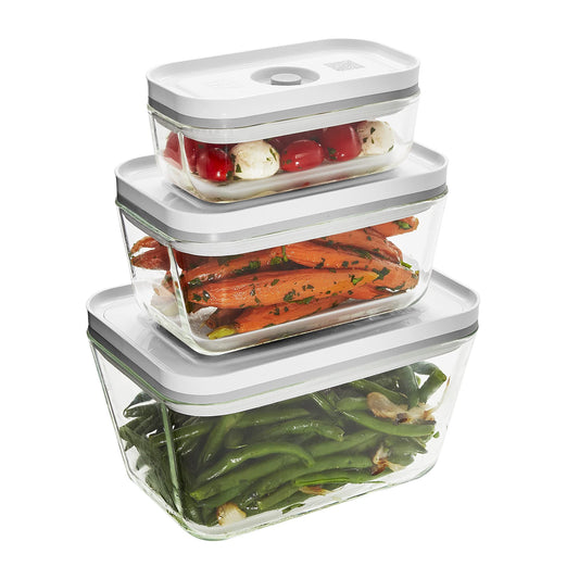 Zwilling Fresh & Save 3 - pc Glass Storage Containers with Lids - electronicsexpo.com - Food Storage Containers