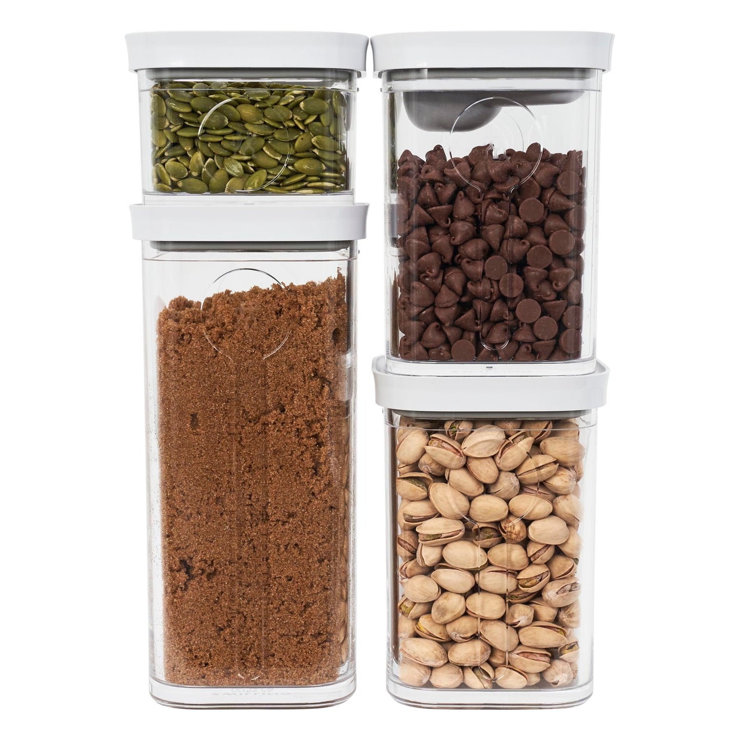 ZWILLING Fresh & Save CUBE Storage Organizer 6 - Piece, S, Pantry Organizers - electronicsexpo.com - Food Storage Containers